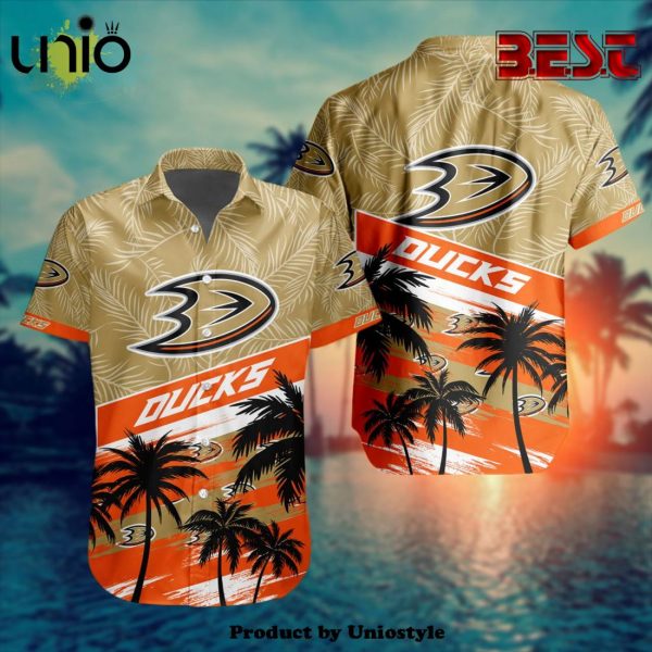 NHL Anaheim Ducks Special Design Hawaiian Button Shirt