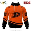 NHL Anaheim Ducks Special Whiteout Hoodie Design