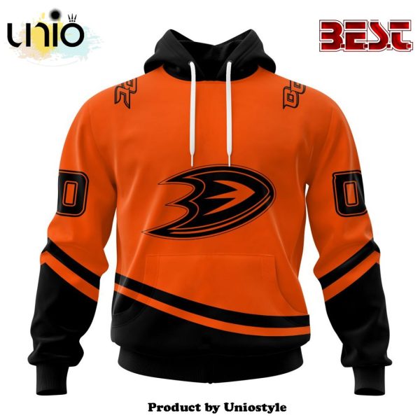 NHL Anaheim Ducks Special Two-tone Hoodie Design