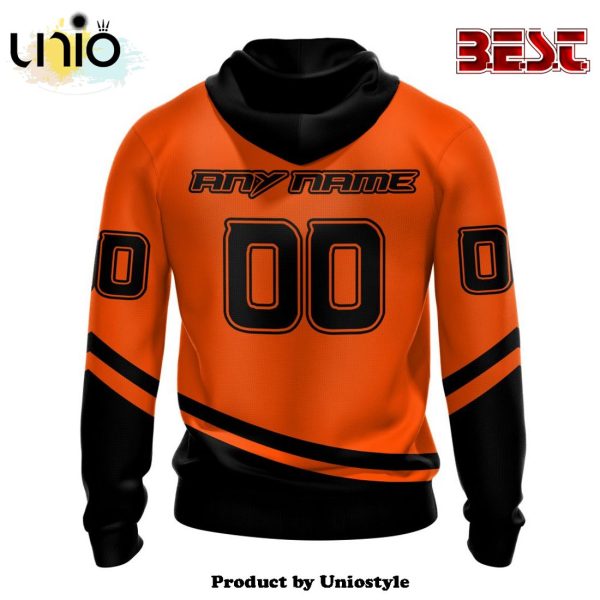 NHL Anaheim Ducks Special Two-tone Hoodie Design