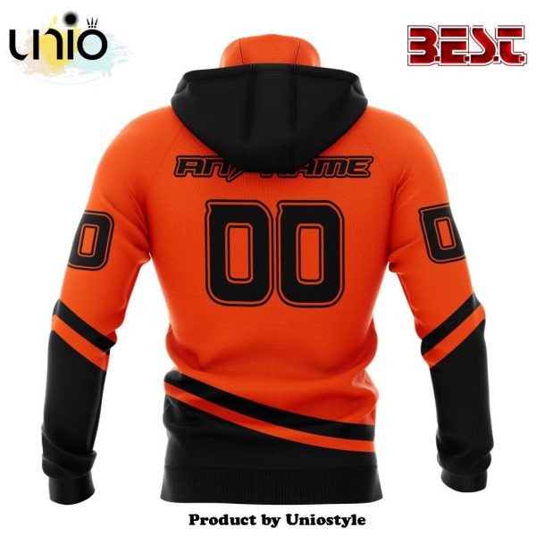 NHL Anaheim Ducks Special Two-tone Hoodie Design