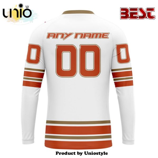 NHL Anaheim Ducks Special Whiteout Hoodie Design