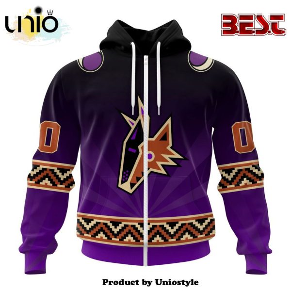 NHL Arizona Coyotes Personalized Alternate Concepts Kits Hoodie