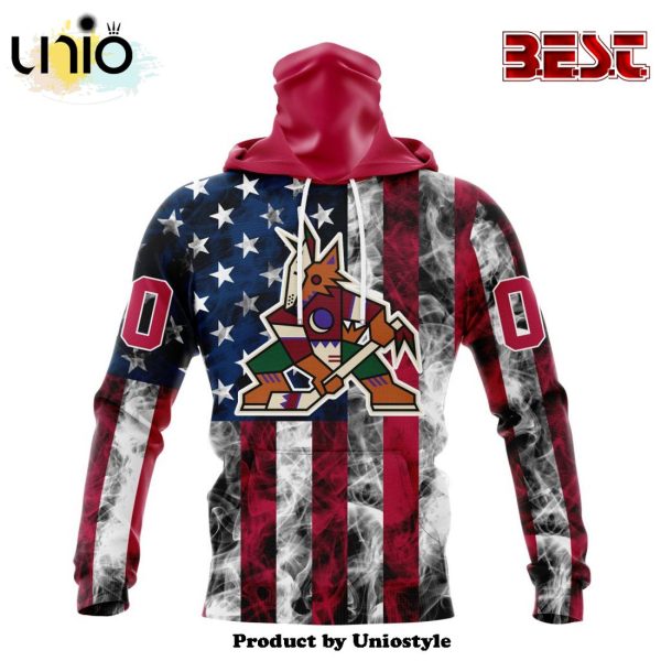 NHL Arizona Coyotes Special Design For Independence Day The Fourth Of July Hoodie