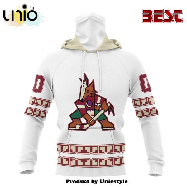 NHL Arizona Coyotes Special Whiteout Hoodie Design