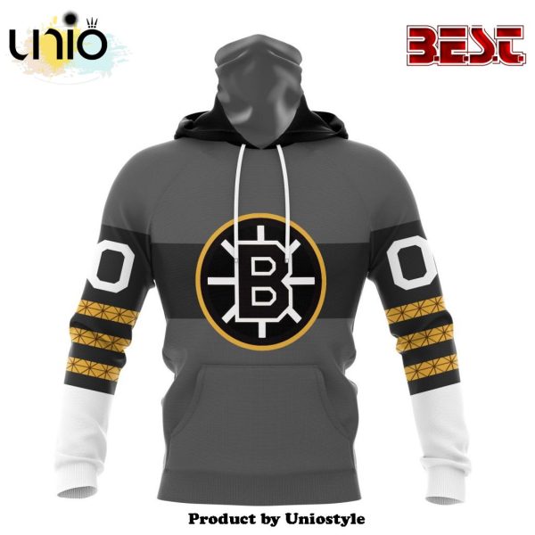 NHL Boston Bruins Personalized Alternate Concepts Kits Hoodie