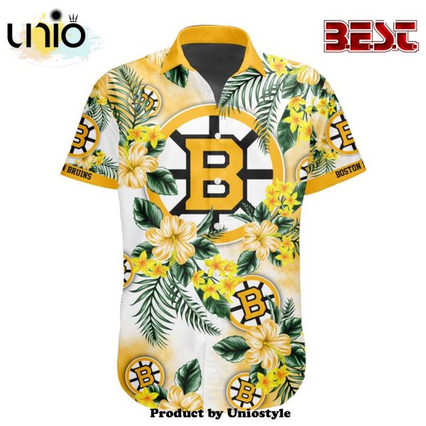 NHL Boston Bruins Premium Design Hawaiian Button Shirt