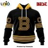 NHL Boston Bruins Personalized Alternate Concepts Kits Hoodie