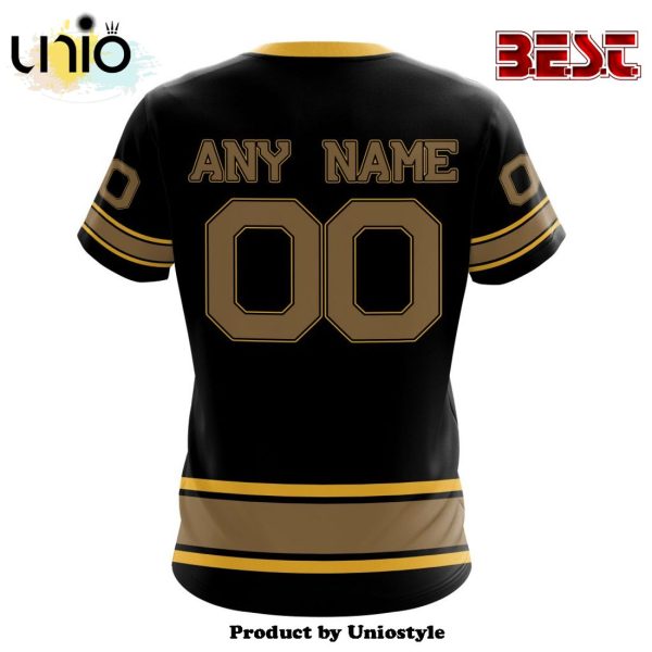 NHL Boston Bruins Special Blackout Hoodie Design