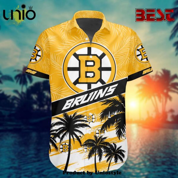 NHL Boston Bruins Special Design Hawaiian Button Shirt