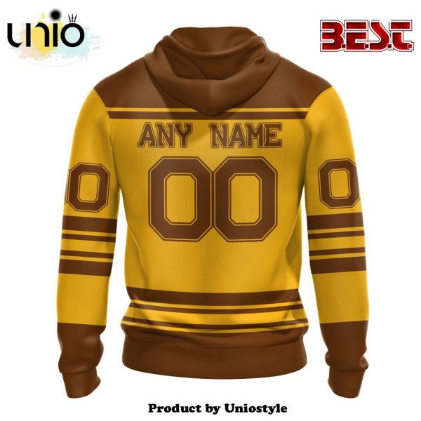 NHL Boston Bruins Special Two-tone Hoodie Design