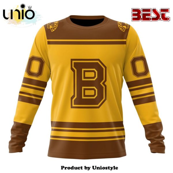 NHL Boston Bruins Special Two-tone Hoodie Design