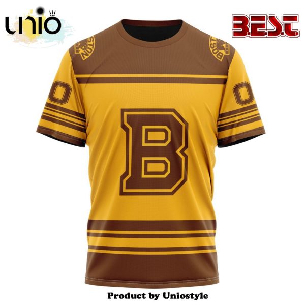 NHL Boston Bruins Special Two-tone Hoodie Design