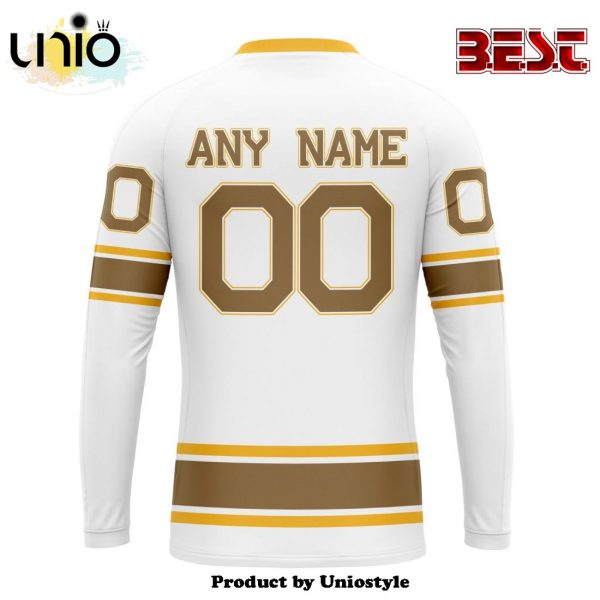 NHL Boston Bruins Special Whiteout Hoodie Design