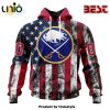 NHL Buffalo Sabres Special Blackout Hoodie Design