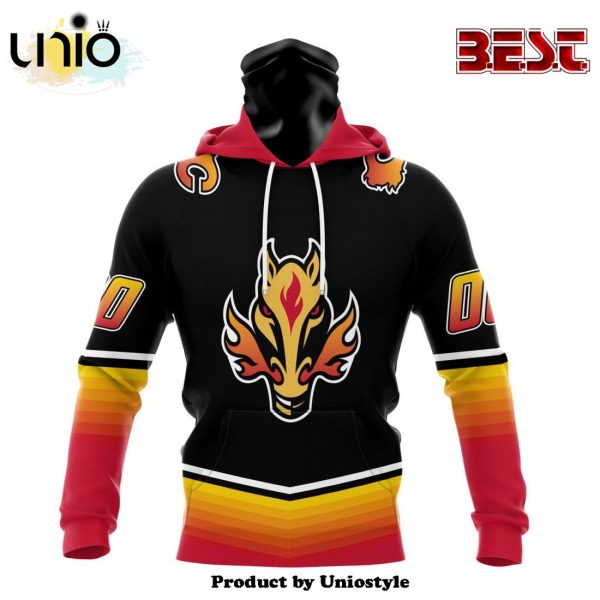 NHL Calgary Flames Personalized Alternate Concepts Kits Hoodie
