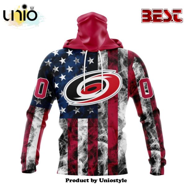 NHL Carolina Hurricanes Special Design For Independence Day The Fourth Of July Hoodie
