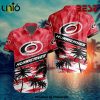 NHL Carolina Hurricanes Premium Design Hawaiian Button Shirt