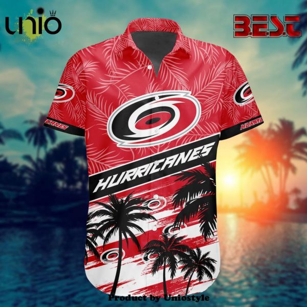 NHL Carolina Hurricanes Special Design Hawaiian Button Shirt