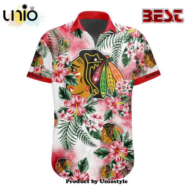 NHL Chicago Blackhawks Premium Design Hawaiian Button Shirt