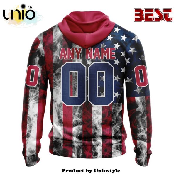 NHL Chicago Blackhawks Special Design For Independence Day The Fourth Of July Hoodie