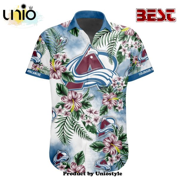 NHL Colorado Avalanche Premium Design Hawaiian Button Shirt