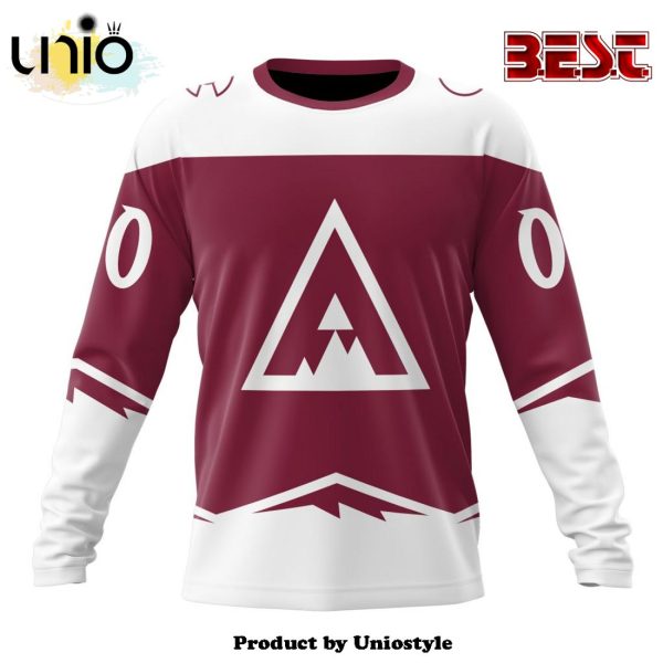 NHL Colorado Avalanche Special Two-tone Hoodie Design