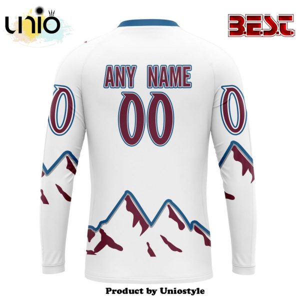 NHL Colorado Avalanche Special Whiteout Hoodie Design