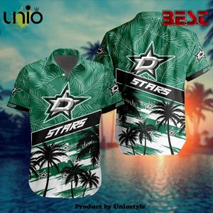 NHL Dallas Stars Special Design Hawaiian Button Shirt