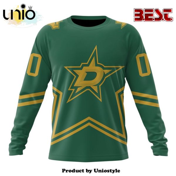 NHL Dallas Stars Special Two-tone Hoodie Design