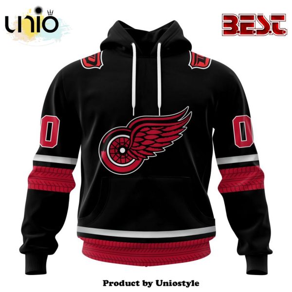 NHL Detroit Red Wings Personalized Alternate Concepts Kits Hoodie