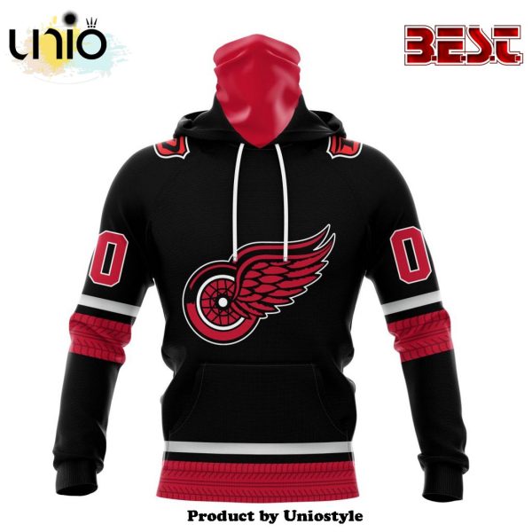 NHL Detroit Red Wings Personalized Alternate Concepts Kits Hoodie