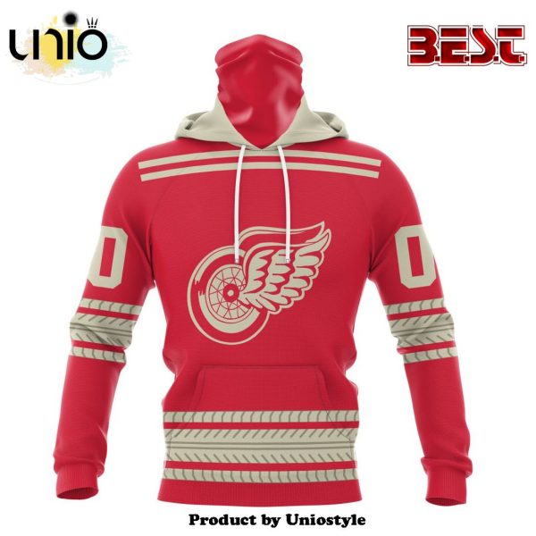 NHL Detroit Red Wings Special Two-tone Hoodie Design