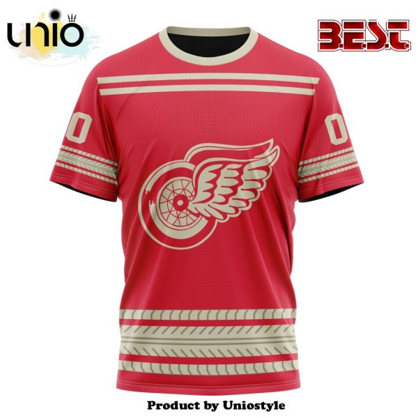 NHL Detroit Red Wings Special Two-tone Hoodie Design