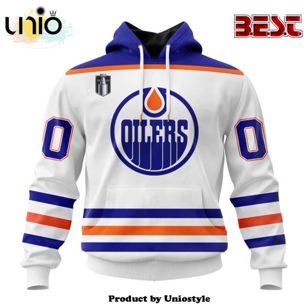 NHL Edmonton Oilers 2024 Stanley Cup Final Away Kits Hoodie