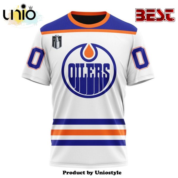 NHL Edmonton Oilers 2024 Stanley Cup Final Away Kits Hoodie