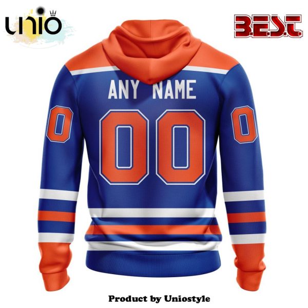 NHL Edmonton Oilers 2024 Stanley Cup Final Home Kits Hoodie