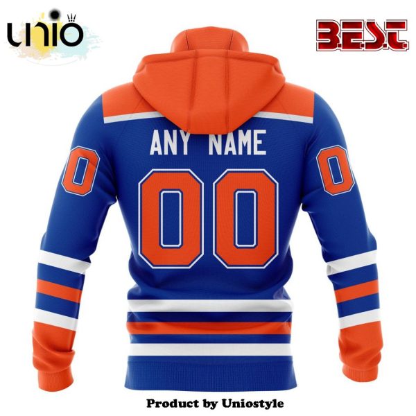 NHL Edmonton Oilers 2024 Stanley Cup Final Home Kits Hoodie