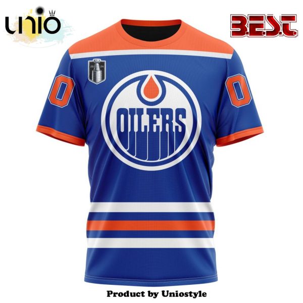 NHL Edmonton Oilers 2024 Stanley Cup Final Home Kits Hoodie