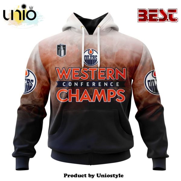 NHL Edmonton Oilers 2024 Western Conference Champions Hoodie