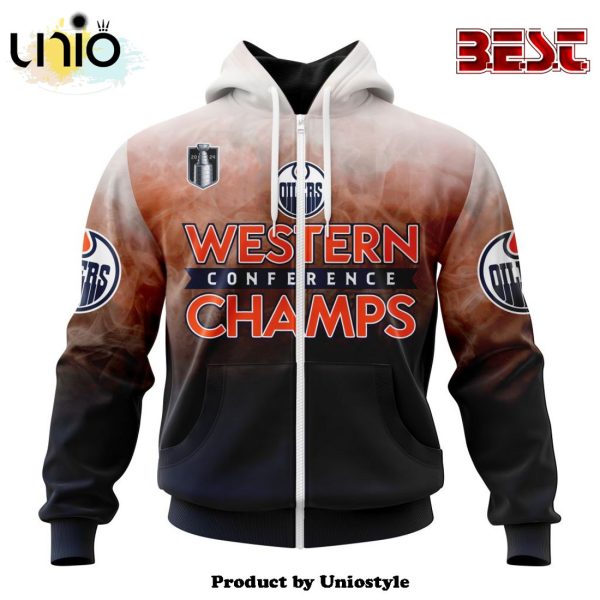 NHL Edmonton Oilers 2024 Western Conference Champions Hoodie