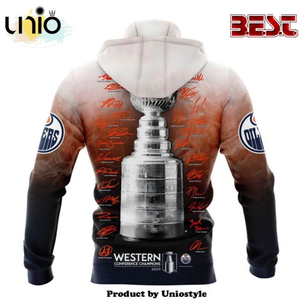 NHL Edmonton Oilers 2024 Western Conference Champions Hoodie