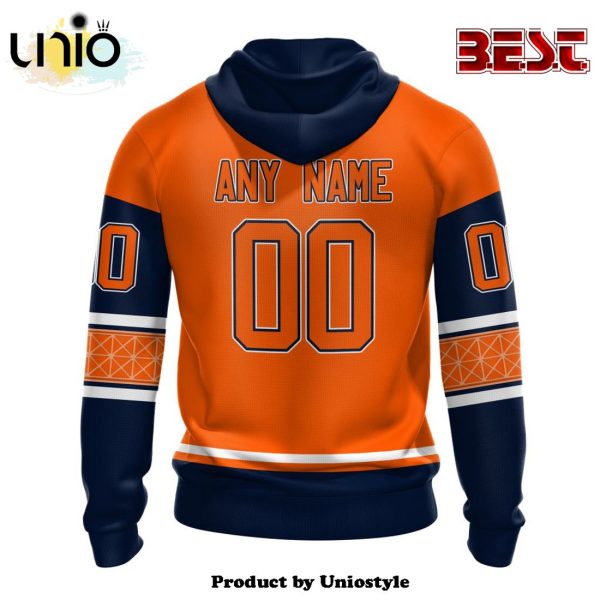 NHL Edmonton Oilers Personalized Alternate Concepts Kits Hoodie