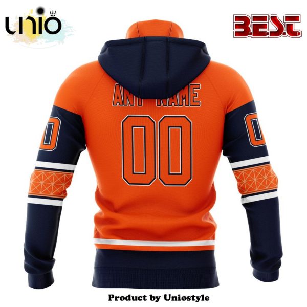 NHL Edmonton Oilers Personalized Alternate Concepts Kits Hoodie