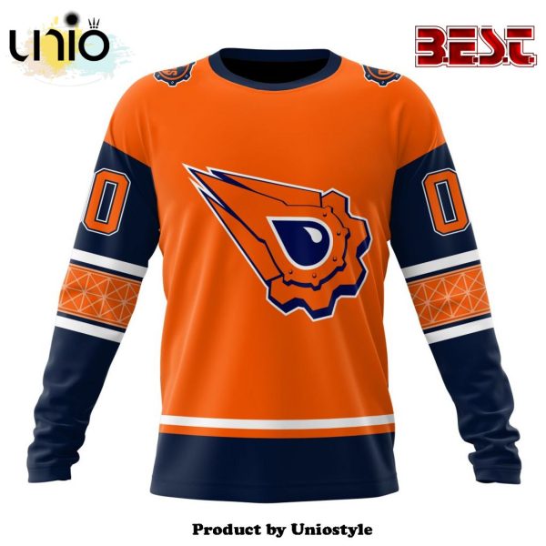 NHL Edmonton Oilers Personalized Alternate Concepts Kits Hoodie