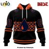 NHL Edmonton Oilers Special Design For Canada Day Hoodie