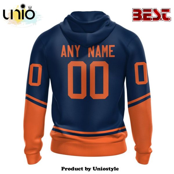 NHL Edmonton Oilers Special Two-tone Hoodie Design