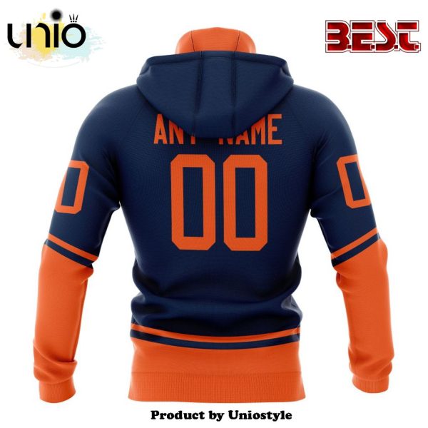 NHL Edmonton Oilers Special Two-tone Hoodie Design