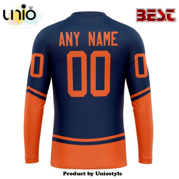 NHL Edmonton Oilers Special Two-tone Hoodie Design