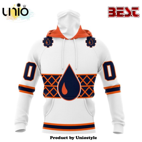 NHL Edmonton Oilers Special Whiteout Hoodie Design